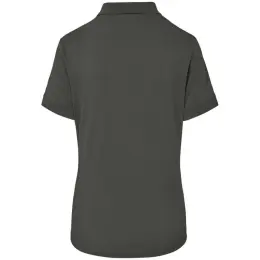 Ladies Okiyo Shizen Eco Golf Shirt Olive Back